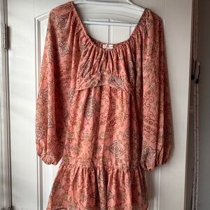 Elegant Paisley Print Women's Dress